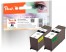 313862 - Peach Twin Pack, 2 ink cartridges black, with Chip, compatible with Lexmark No. 100XLBK*2, 14N1068E, 14N1092