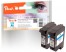 318826 - Peach Twin Pack Print-head cyan, compatible with Xerox, HP No. 40 c*2, 51640CE*2